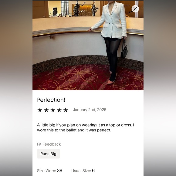 Maje Textured Cream Jacket - Picture 13 of 16